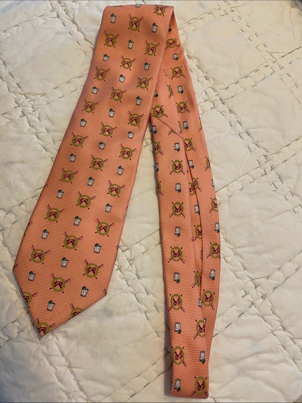 Southern Proper Light Pink/CoralSilk Tie Limited Edition 2010